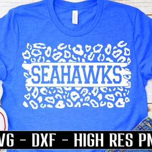 Seahawks SVG, leopard print svg retro seahawks football Shirt svg dxf diy Seahawks shirt svg sports mom png svg cricut sublimation png file