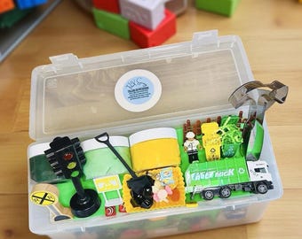 Large Garbage Truck Themed Play Dough Kit