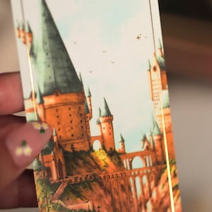Marcapáginas inspirado en la Escuela de Magia | Marcapáginas de la Escuela de Hechicería y Magia imagen 5
