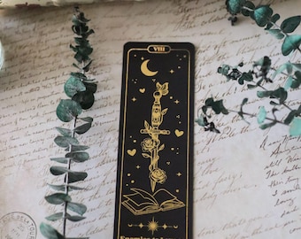 Enemies to Lovers Tarot inspired Bookmark | Tarot Card Bookmark | Tarot Card