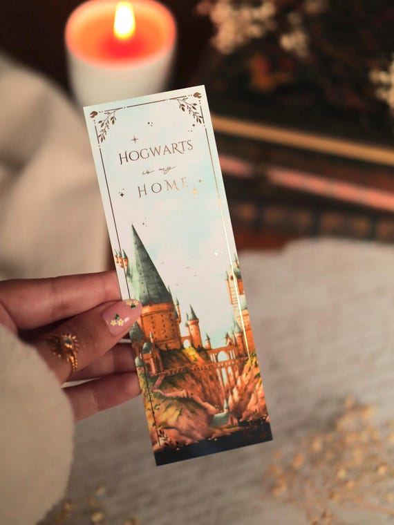Wizarding School inspired Bookmark | School of Witchcraft and Wizardy Bookmark