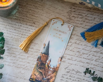 Marcapáginas inspirado en la Escuela de Magia | Marcapáginas de la Escuela de Hechicería y Magia