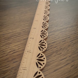Scallions Ruler Personalized Ruler, Scallop Ruler, Teacher Gift, Teacher Appreciation ...