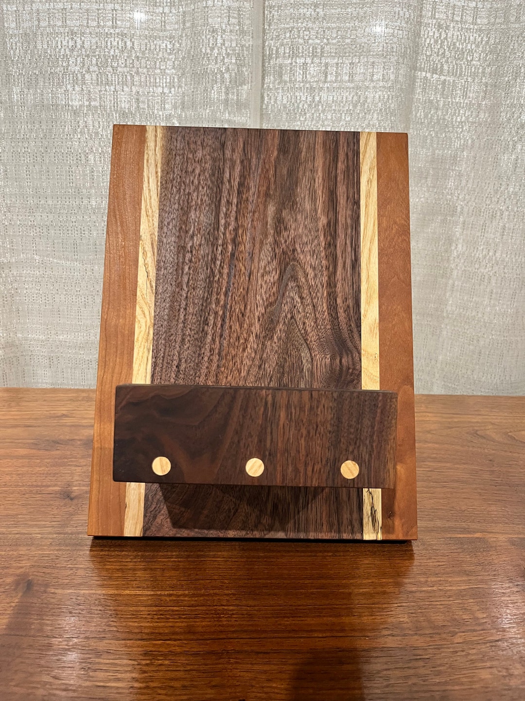 Adjustable Cookbook Stand Etsy