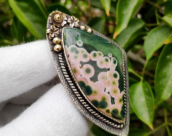 Jasper Jewellery Jasper Ring Size 10 US Gemstone Ring S18 Jasper Jewelry Gemstone Jewelry 925 Silver Plated Ring Handmade Jewelry