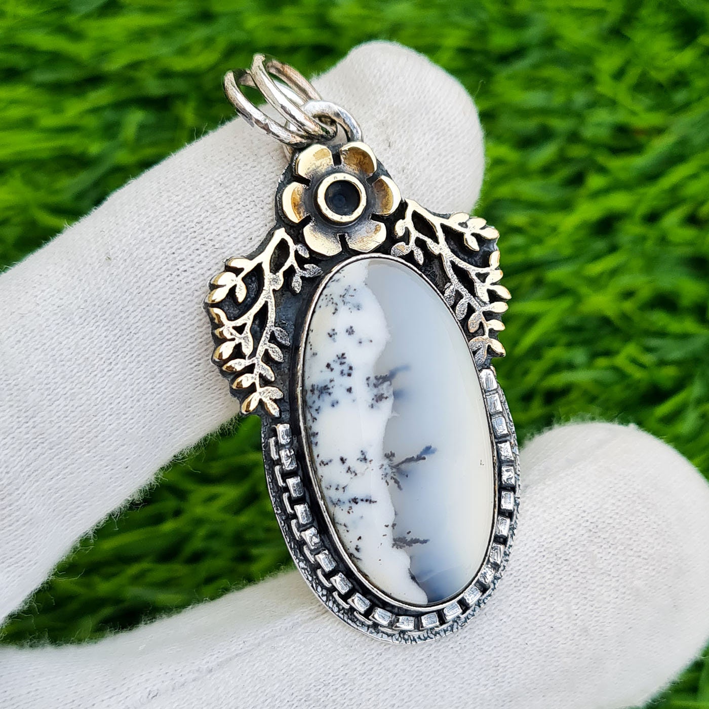 Dendritic Opal Pendants Dendritic Opal Pendants