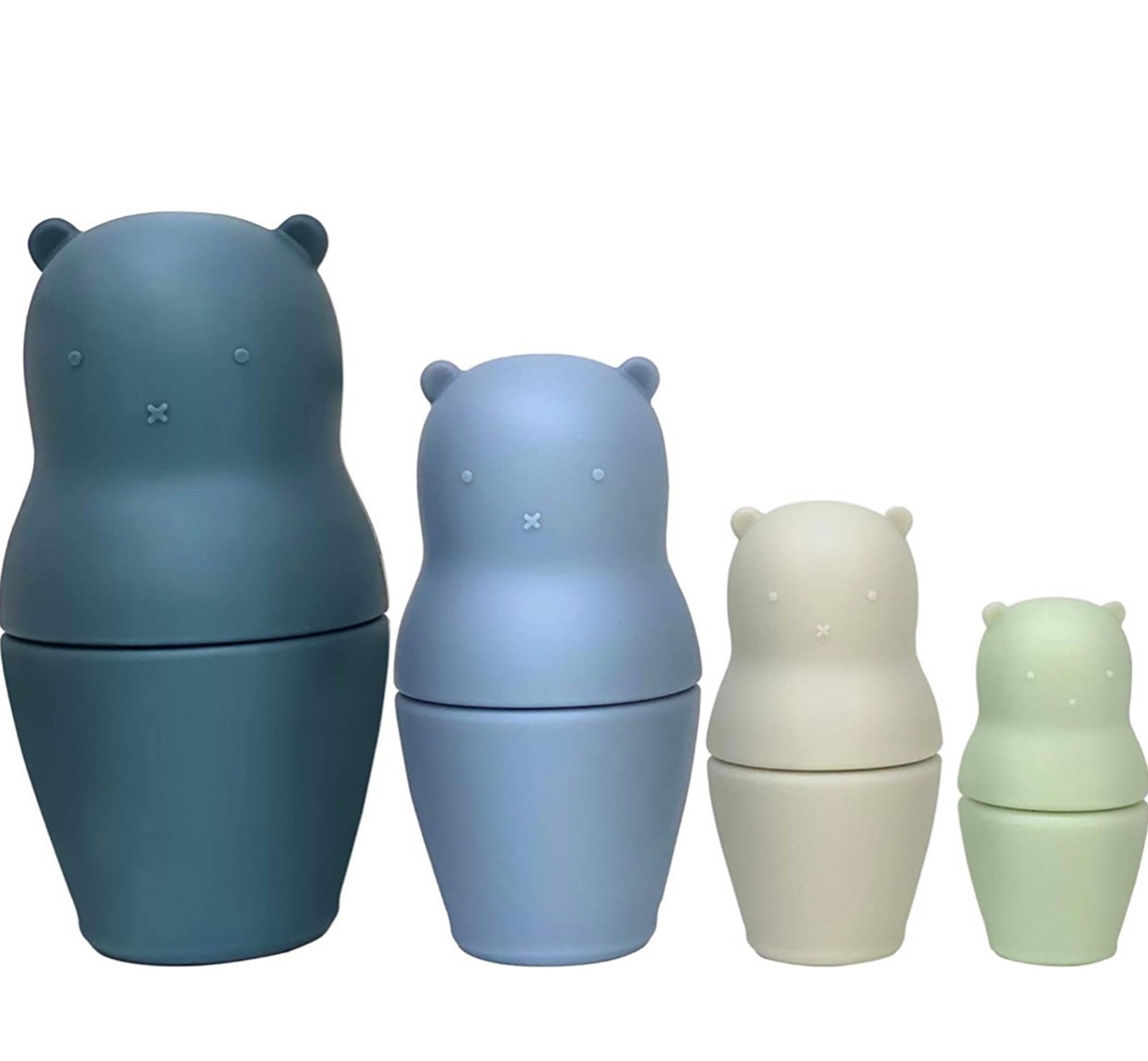 Silicone Nesting Stacking Dolls Toy Etsy