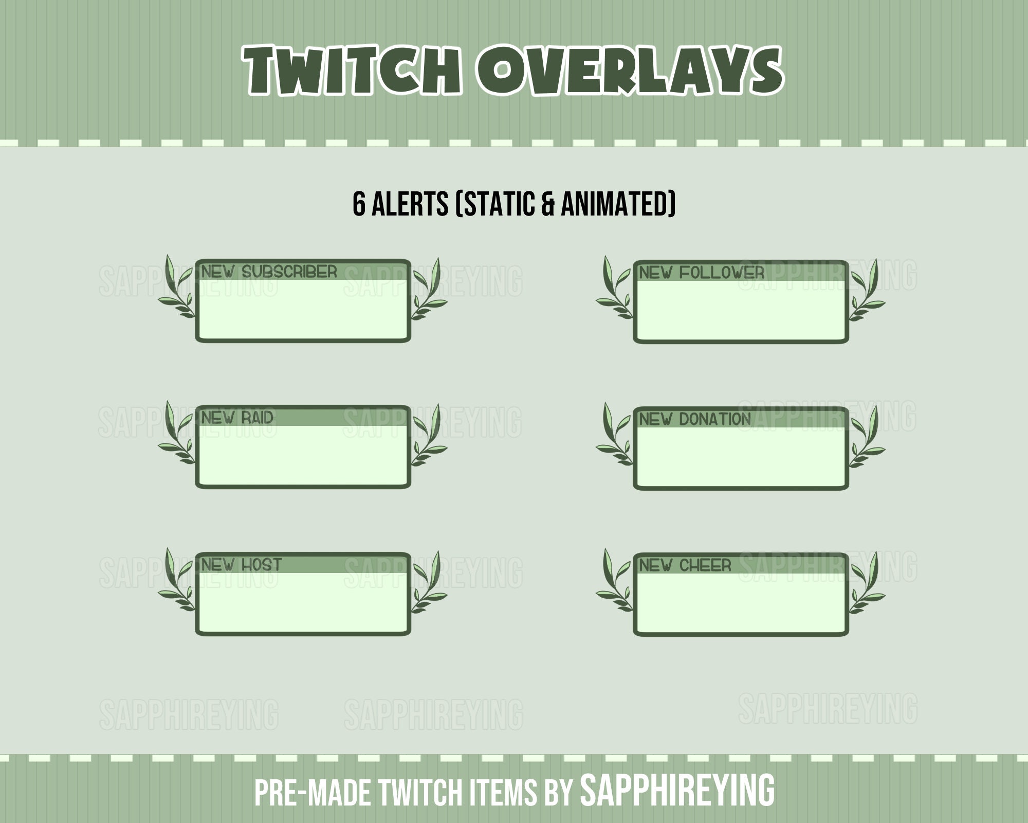 Matcha Overlay Rivals Animated Stream Overlay Package for Twitch- Matcha Themed Overlays ...