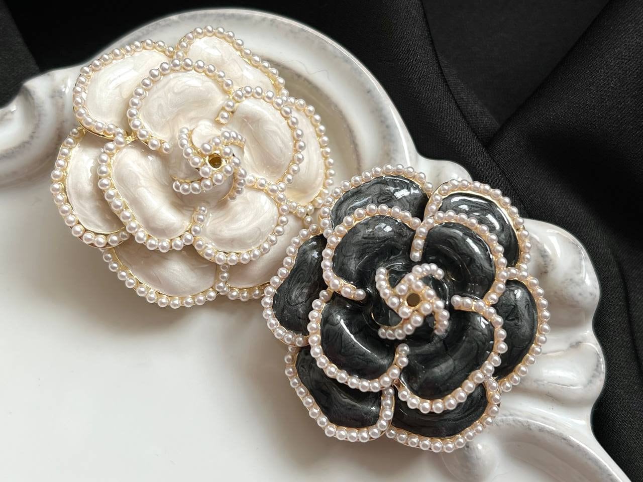 Chanel Flower Brooch - Etsy Chanel Flower Brooch - Etsy