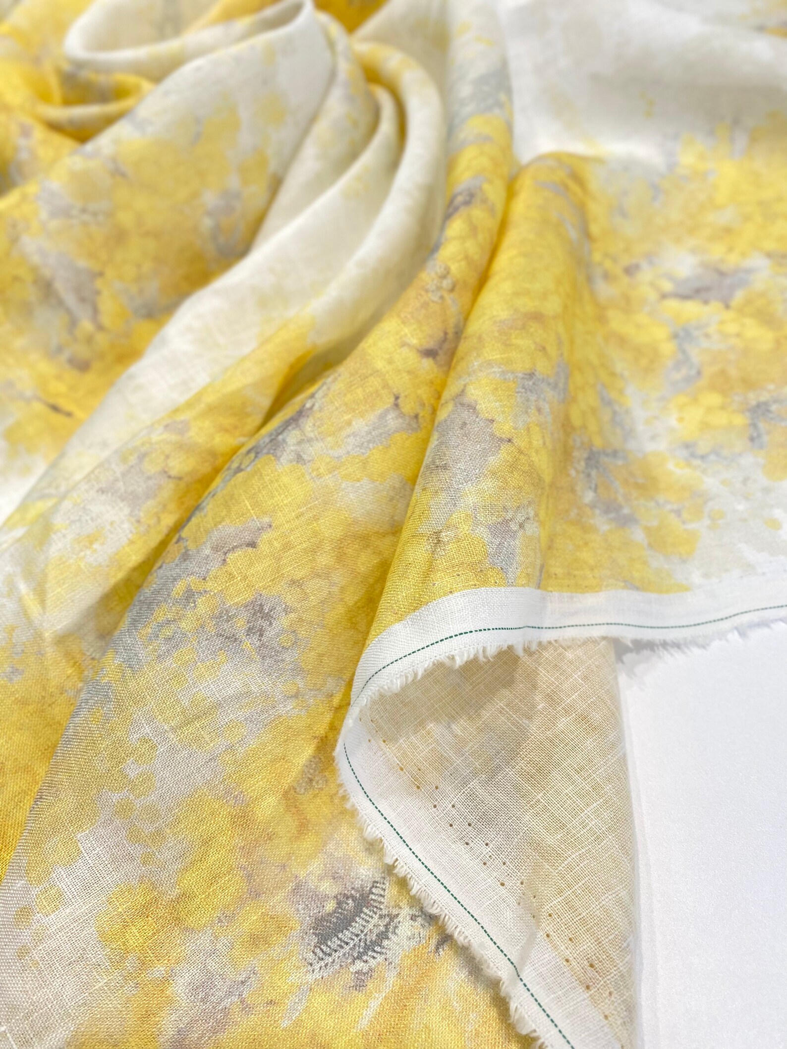 Mimosa Print Designer Fabric by the Yard Wild Botanica Etsy