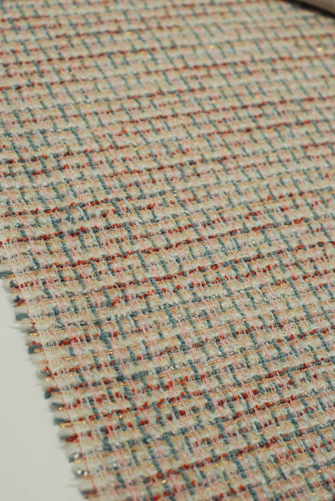 Tweed designer fabric by the yard tweed fabric for jackets Etsy