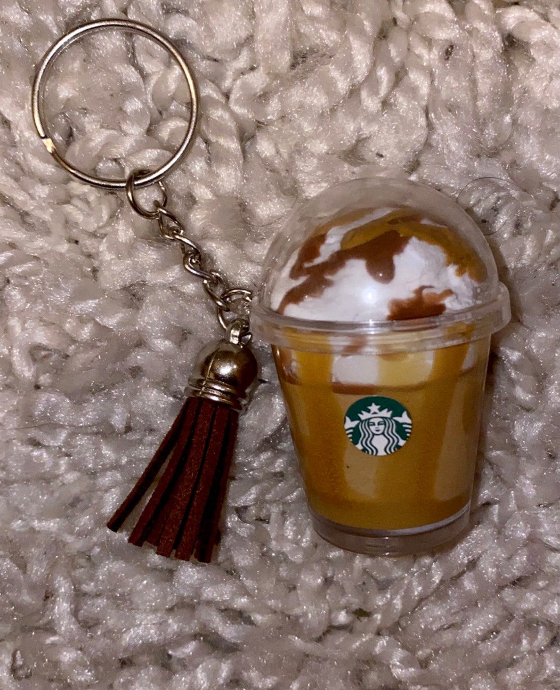 Starbucks keychain Etsy