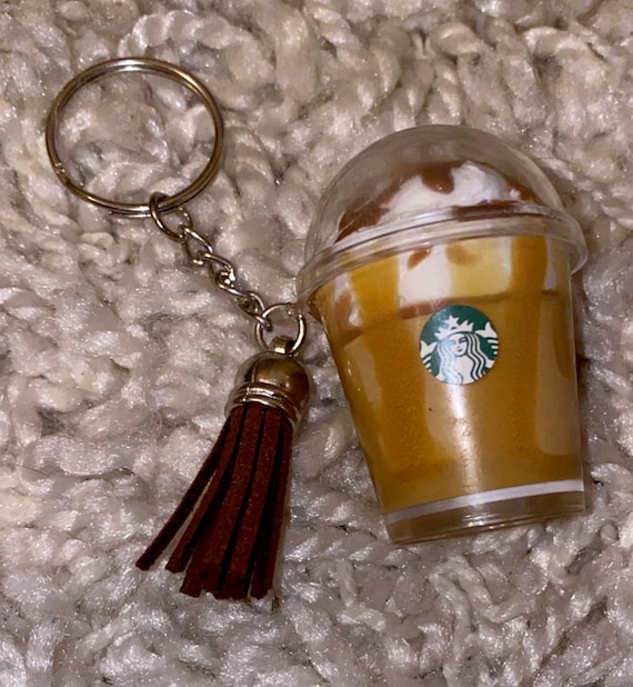 Starbucks keychain Etsy