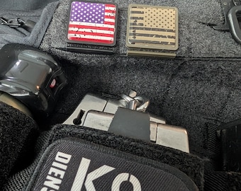 Patch USA Molle Clip Combat tactical