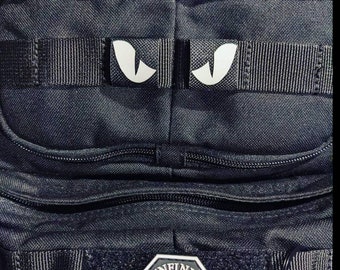 GITD Glow Eyes MOLLE loops tactical
