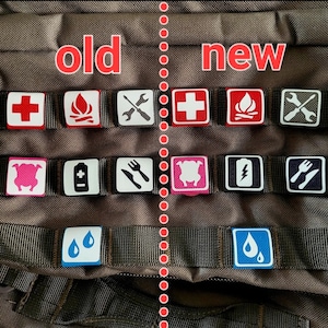 BUSHCRAFT Mollepatch Molle Stripe NEW Edition V2