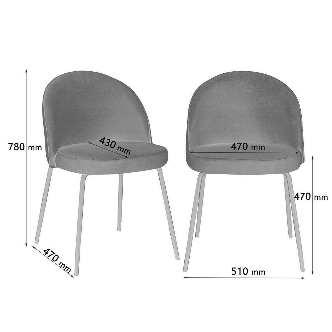 Velvet Fabric Dining Chairs Metal Wooden Effect Legs Living Etsy