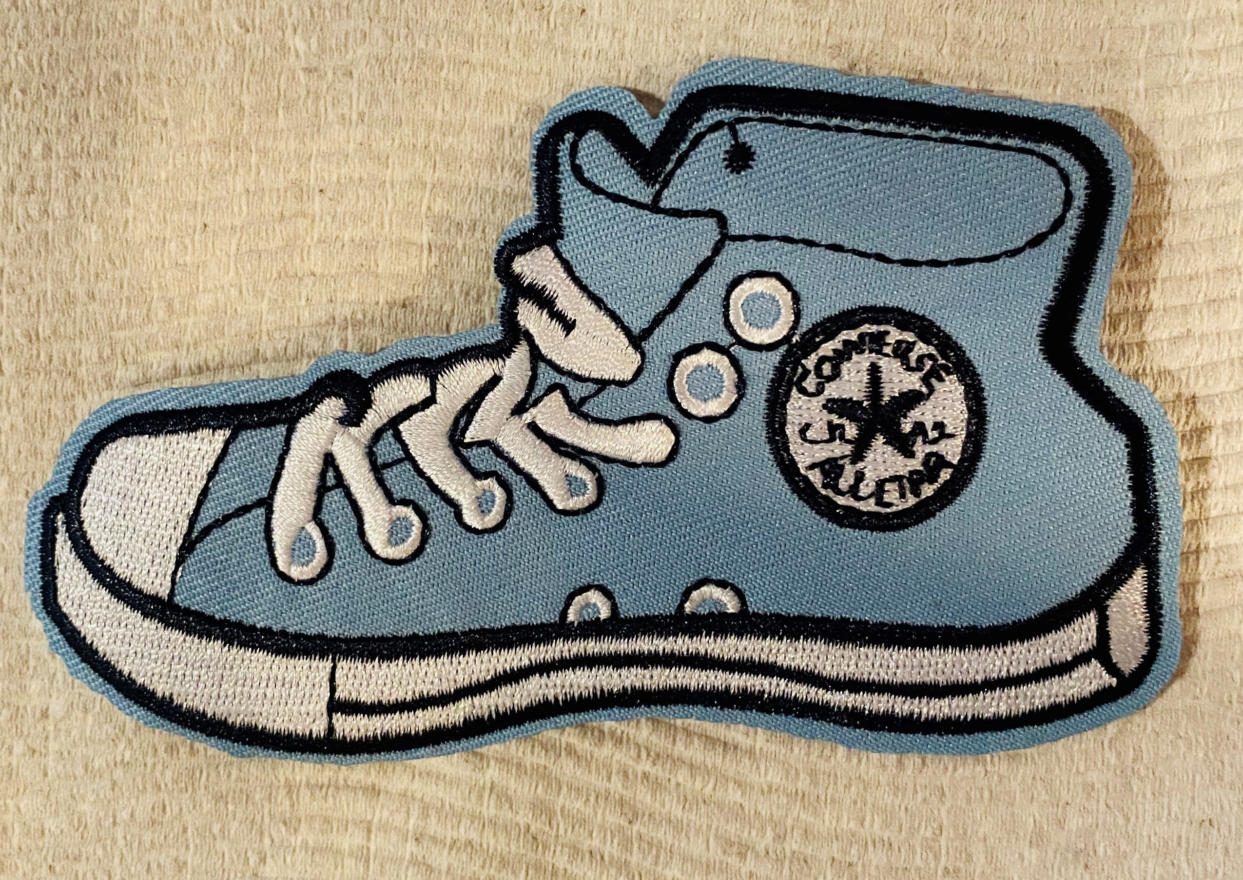 Converse Shoe Iron On Patches Etsy Converse Shoe Iron On Patches Etsy