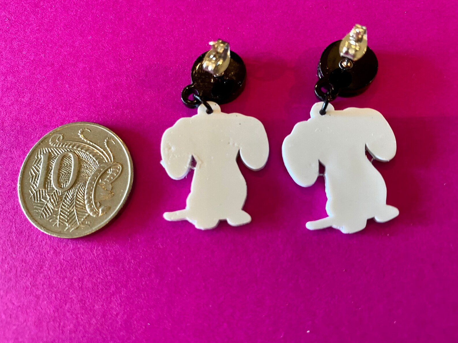 Earrings Sausage Dog Etsy