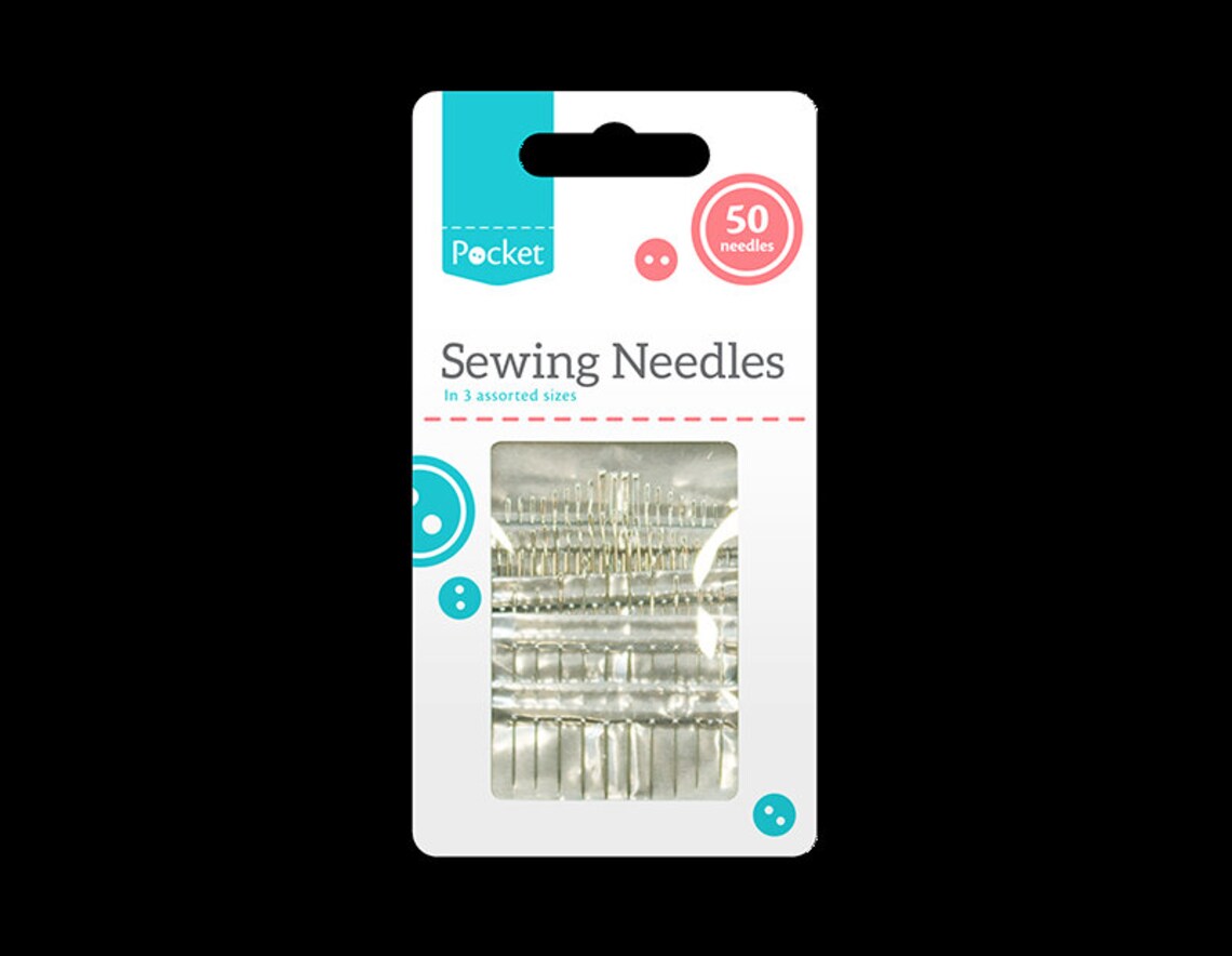 Sewing Needles 50 Pack Etsy UK