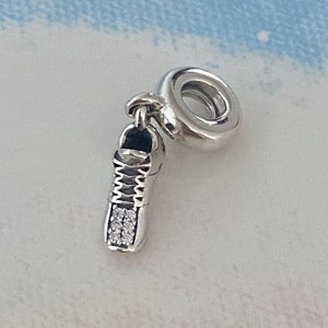 Sneaker Charm Fits Pandora Bracelets Running Shoe Dangle Charm Tennis Shoe Dangle Charm Silver Etsy