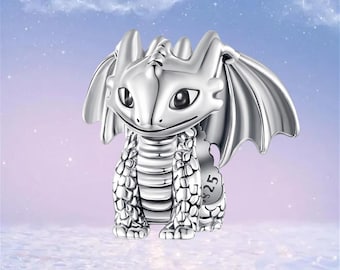 Dragon Charm Jewellery Silver Charms Fits Pandora Bracelet 925