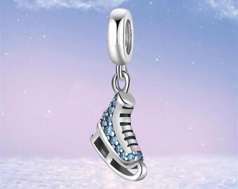 Charm Pattino Da Strada Pattini Pattinatrice Artistica In Argento 925 - Les Folies - Foto 11