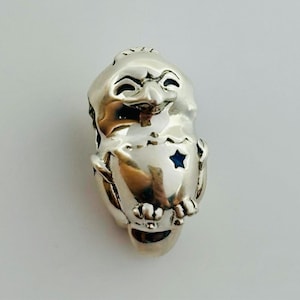 American Bald Eagle Charm,Genuine 925 Sterling Silver Charm for Bracelet,Necklace Pendant,National Bird Gift for Her