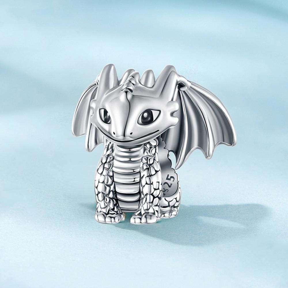 Dragon Charm,925 Sterling Silver Charms Fit Pandora Bracelet