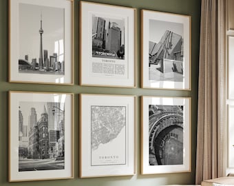 Toronto Black and White Photo Prints: Gallery Wall Art