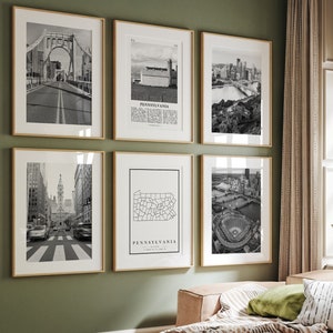 Pennsylvania Black and White Photo Prints: Gallery Wall Art
