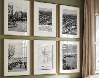 Fort Collins Black and White Photo Prints: Colorado Wall Art
