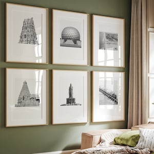 Tamil Nadu Black & White Photo Print Set (Digital Download)
