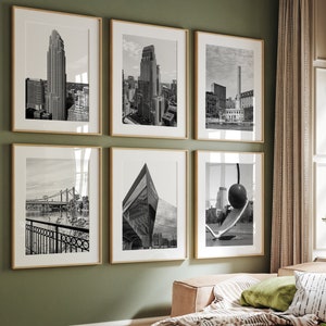 Set of 30 Minneapolis City Print, Minneapolis Black and White Bundle, Minneapolis Wall Art, Minneapolis Photo, Minneapolis Map, Minnesota