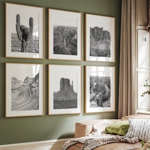 Arizona Photo Prints: Black and White Landmarks Gallery (Set of 30) (Digital Download)