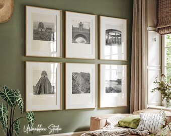 Guatemala Black and White Photography Prints - Set of 6