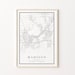Madison City Prints, Madison Black and White Prints Set of 6, Madison ...