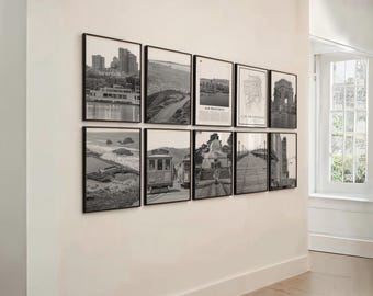 San Francisco Black & White Photo Prints: City Landmarks
