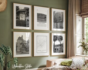 Bucks County Prints Set: Svartvita fotografier