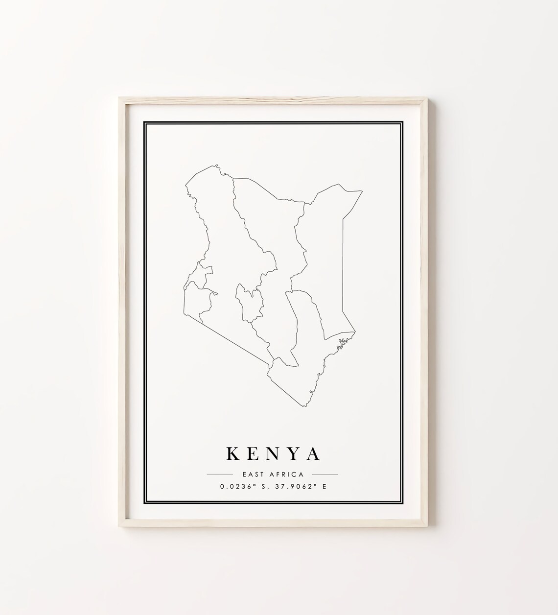 Kenya Prints Kenya Black and White Prints Set of 6 Kenya Etsy