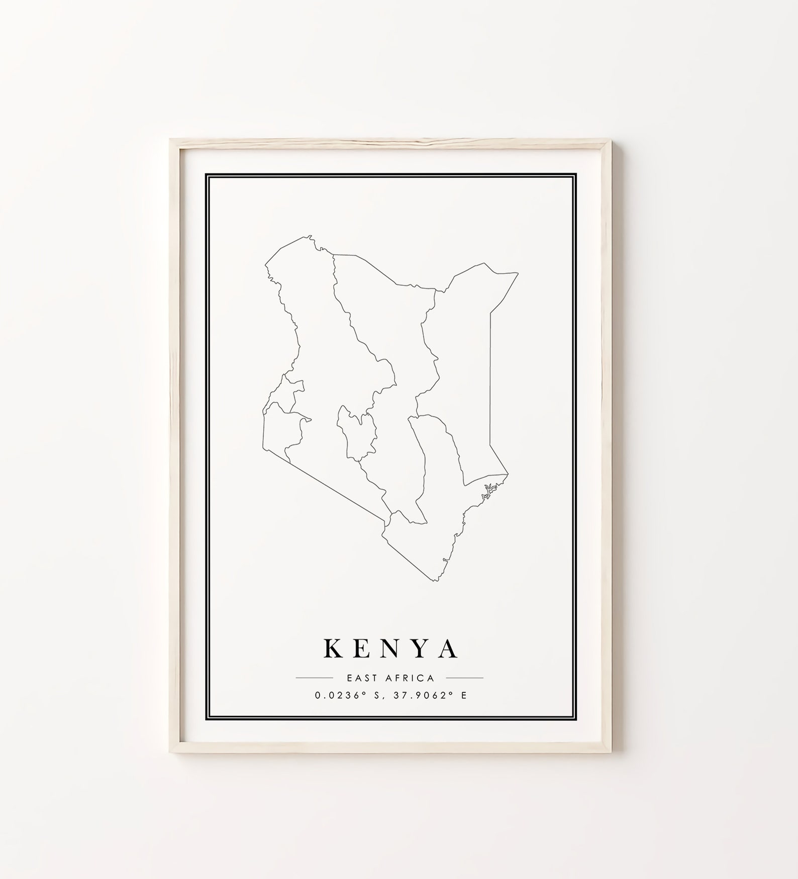 Kenya Prints Kenya Black and White Prints Set of 6 Kenya Etsy