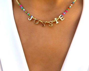 Colorful Name Choker