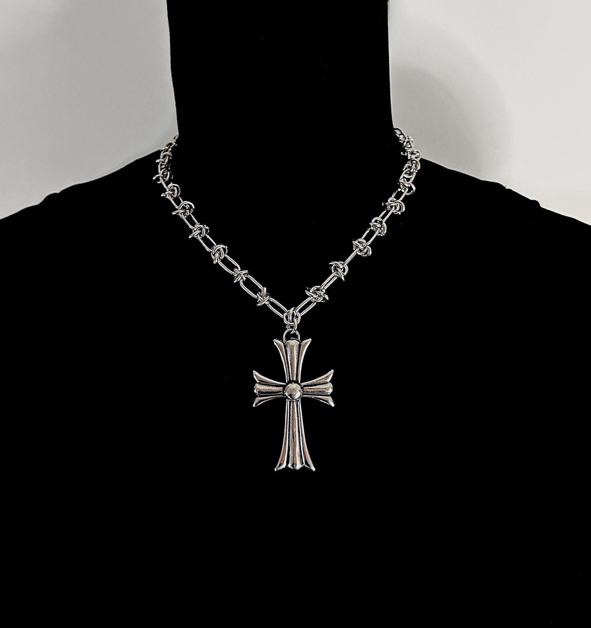 Chrome Hearts Clear Chain - Etsy Chrome Hearts Clear Chain - Etsy