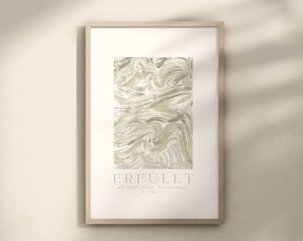 Christian Poster Art - "Fulfilled"