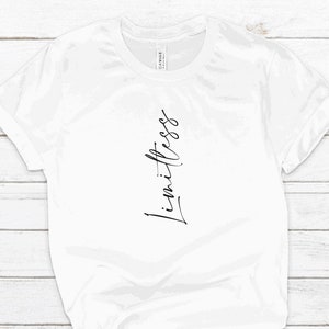 Limitless Short Sleeve Shirt | Women&#39;s Men&#39;s Unisex Apparel | Transplant Awareness | Organ Donation | Congenital Heart Disease | Heart | CHD