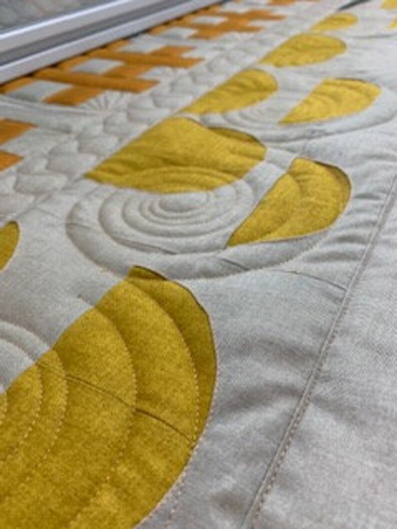 Custom Quilting Rulerwork Longarm Quilting Services down Pmt Etsy