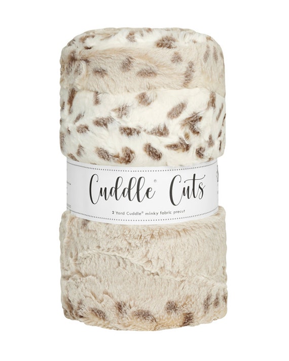 7 styles Cuddle Cuts 2 yard Cuddle® minky fabric precut 58/60" wide
