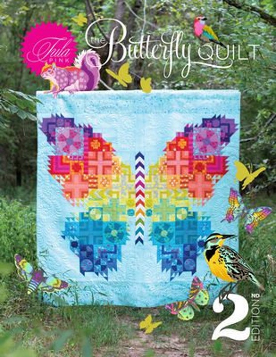 Pattern - Tula Pink Butterfly 2nd Edition READY TO SHIP