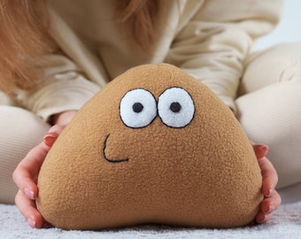 My Pet Alien Pou Plush - Handmade Decoration Soft Toy Made To Order 8 in