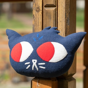 Night in the Woods Pillow, Mae Borowski Plush, Custom-made handcrafted pillow